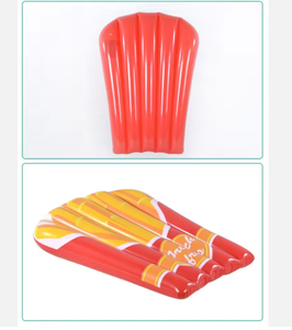 Bouée gonflable publicitaire personnalisée en forme de frites, idéale <span class=keywords><strong>pour</strong></span> l'été, <span class=keywords><strong>pour</strong></span> enfants, <span class=keywords><strong>pour</strong></span> la piscine ou la plage - Product Image 3