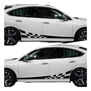 Changyuanrong Racing <strong>Car</strong> Decal Stripe Vinyl <strong>Sticker</strong> Personalized <strong>Design</strong> Truck Auto Body Side <strong>Door</strong> 7.5mil Thick Racing - Product Image 5
