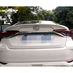 Haosheng — fabrication de becquet de bottes arrière en Fiber de carbone, accessoires en plastique ABS, pour <span class=keywords><strong>Toyota</strong></span> <span class=keywords><strong>Corolla</strong></span> Altis, Version 2020, nouveau - Product Image 4