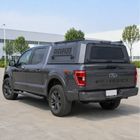 Auvent de camion en aluminium résistant aux intempéries pour Ford F-150 avec benne de 5,5 pieds, toutes saisons