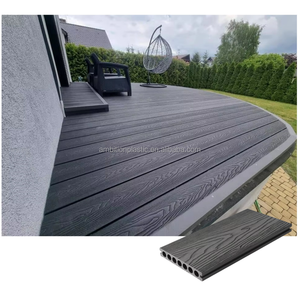 Planches <span class=keywords><strong>de</strong></span> <span class=keywords><strong>terrasse</strong></span> <span class=keywords><strong>en</strong></span> teck imperméables extérieures <span class=keywords><strong>de</strong></span> qualité supérieure Revêtement <span class=keywords><strong>de</strong></span> sol composite <span class=keywords><strong>en</strong></span> bois creux <span class=keywords><strong>en</strong></span> <span class=keywords><strong>plastique</strong></span> moderne pour piscine jardin <span class=keywords><strong>terrasse</strong></span> WPC Planche - Product Image 3