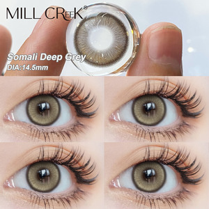 Lenti a Contatto Morbide Marroni OEM Haipurecon, Effetto Naturale, Materiale HEMA, 40% di Contenuto d'Acqua, Colori e Loghi Personalizzati, Vendita all'Ingrosso - Product Image 2