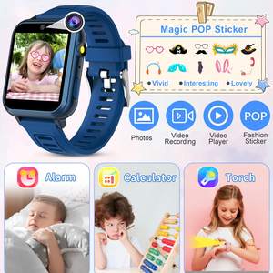 Montre intelligente S16 pour enfants, étanche, lecteur de <span class=keywords><strong>musique</strong></span> MP3, appareil photo, podomètre, jeu pour filles et garçons, vente en gros, <span class=keywords><strong>2023</strong></span> - Product Image 3