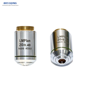 Objetivo acromático de distancia finita de campo plano metalográfico de larga distancia personalizable de 160 mm OEM conjugado estándar de 195 mm - Product Image 5