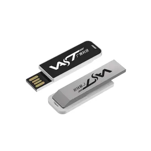 USB 3.0 फ्लैश ड्राइव सिल्वर क्लिपर पेनड्राइव 64GB 32GB मेटल डिस्क मिनी मेमोरी स्टिक गिफ्ट कस्टम लोगो
