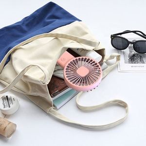 Ready Stock Usb Mini Rechargeable White Blue <b>Pink</b> Fan With Phone Holder - Product Image 2