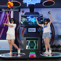 Machine de jeu d'arcade interactive VR pour 2 joueurs, simulateur de réalité virtuelle pour parc d'attractions intérieur, fonctionnant sur pièces, pour VR Beat