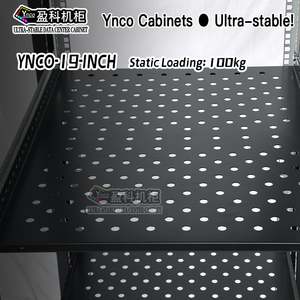 Ynco tùy chỉnh 42U Mạng Tủ 19-inch thép với màu sắc thay đổi dải ánh sáng cho trung tâm dữ liệu máy chủ <span class=keywords><strong>Rack</strong></span> <span class=keywords><strong>6U</strong></span> Cổ Phiếu có sẵn - Product Image 4