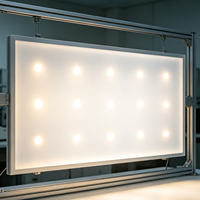 Plaque diffuseur PC en polycarbonate résistante aux UV pour panneau lumineux LED