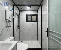 Maisons conteneurs préfabriquées modulaires extensibles, résistantes aux intempéries, personnalisables, 20 pieds, 2 lits, pour Airbnb