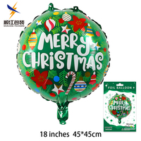 Globos Metálicos de Helio de 18 Pulgadas para Decoración de Fiestas de Navidad, Año Nuevo y Graduación