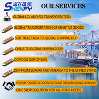 Service d'expédition DDP DDU CIF, transitaire, transport LCL, agence maritime, agent logistique