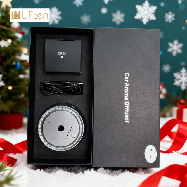 Advanced Nebulizing Technology Car Perfume Machine for Pure Essential Oil Diffusion Car air Purifier Electric Fragrance Diffuser