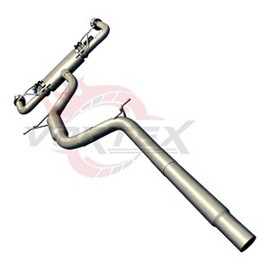ท่อไอเสียสแตนเลสแบบมีวาล์ว Vortex Sport Sound สำหรับรถยนต์ Volkswagen Golf GTI MK7 2.0T Catback - Product Image 3