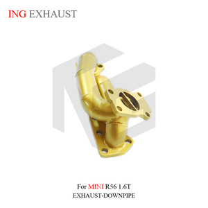 Collecteurs d'échappement en acier inoxydable ING Valve, droits, pour MINI R56 1.6T avec bouclier thermique en céramique, tuyaux d'échappement Mini de haute qualité - Product Image 3