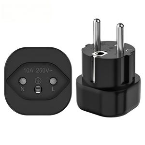 <b>EU</b> <b>plug</b> <b>adapter</b> socket Travel <b>plug</b> with socket Power converter for travel ABS <b>adapter</b> for US <b>UK</b> - Product Image 5