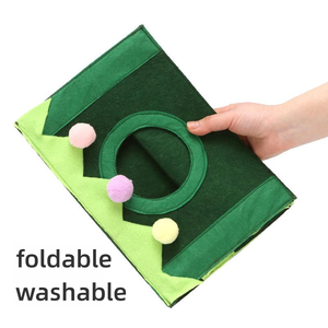 Accesorios <span class=keywords><strong>para</strong></span> mascotas <span class=keywords><strong>para</strong></span> roedores, conejillo de indias, rata, erizo, hámster, cómoda tienda de campaña de fieltro <span class=keywords><strong>para</strong></span> mascotas pequeñas, casa <span class=keywords><strong>para</strong></span> animales, tienda de campaña de fieltro - Product Image 4