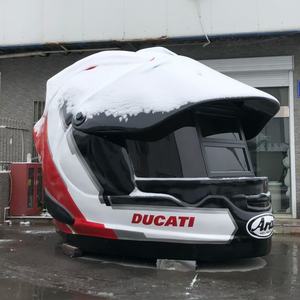 Food Truck Gigante a Tema Casco da Motociclista per Influencer, Caffetteria Mobile, Punto <span class=keywords><strong>Vendita</strong></span> a Tema Moto, Attrazione Estetica per il Traffico e il Check-in - Product Image 6