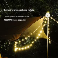 Étanche Camping Guirlande Lumineuse USB Rechargeable Extérieur Portable Stowable Tente Éclairage Lampe LED LIGHT STRING
