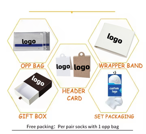 Gym Chaussettes De Luxe Qualité Mode Coton Hommes Crew Chaussettes Broderie Logo Imprimer Gym Chaussettes Personnalisées - Product Image 2