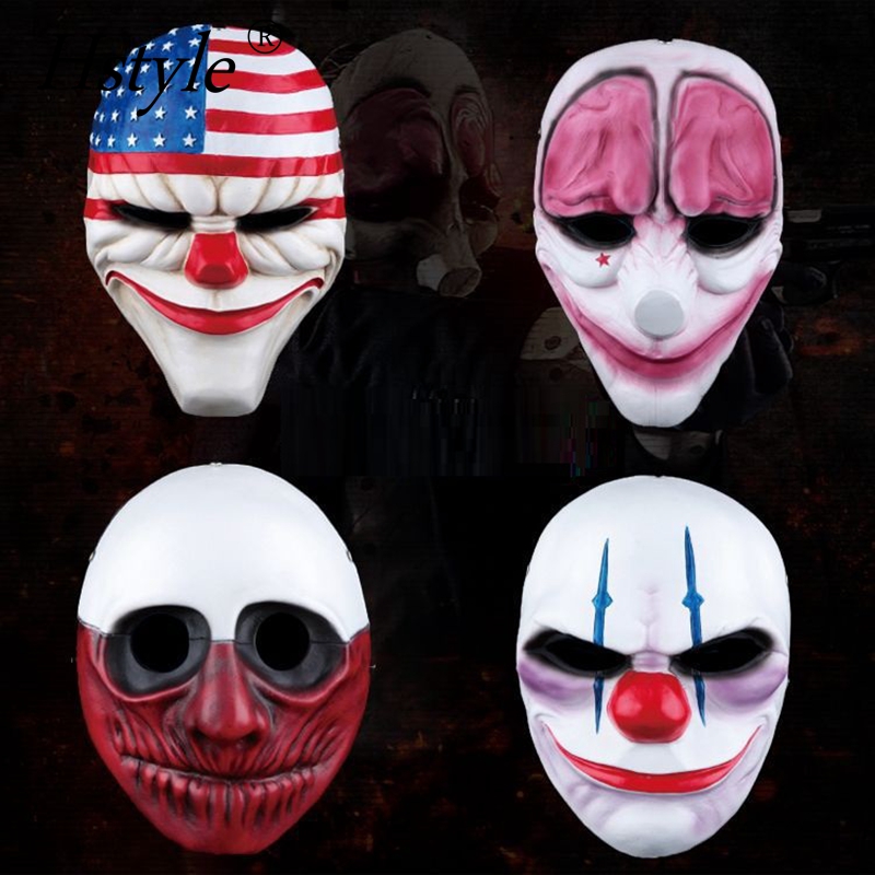 Payday 2 Cosplay Resin Mask Hallowmas MJC147 - Halloween