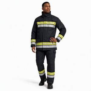 Tute da Pompiere Resistenti al Calore, Equipaggiamento Protettivo in Kevlar, Uniforme per Vigili del Fuoco - Product Image 6