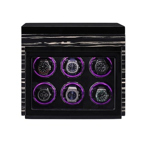 Sang Trọng Bằng Gỗ Xem Winder Cho 2 3 4 6 8 Tự Động Đồng Hồ Xoay Dọc Lưu Trữ Nhà Hiển Thị Trường Hợp - Product Image 4