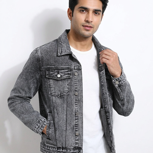 Custom Color <b>Men</b> <b>Denim</b> <b>Jackets</b> High Quality <b>Men</b> <b>Denim</b> <b>Jackets</b> Comfortable <b>Men</b> <b>Denim</b> <b>Jackets</b> - Product Image 1