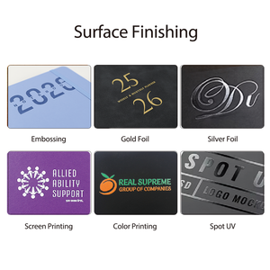 A5 Luxury Notebook Pen <strong>Gift</strong> Set 100 Pages Thread Sewn PU Cover Open Flat for <strong>Corporate</strong> Branding Business Promotional <strong>Gifts</strong> - Product Image 4