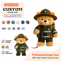 Peluche renard personnalisée OEM ODM, jouet en peluche doux, poupée renard en peluche, animal en peluche personnalisé pour cadeau promotionnel
