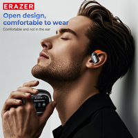 Headset Olahraga Erazer Xf32 HiFi dengan Terjemahan Bahasa AI, Daya Tahan Lama, Tahan Air, Layar LCD, Kualitas Suara Tanpa Hilang untuk Bermain Game
