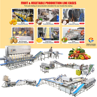 Wasmachine voor verse groenten en fruit, 1-3T/H, eigen fabrieksontwerp en -productie voor verse snijgroenten en saladeplanten