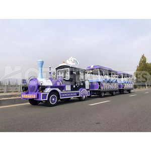 Nuevo diseño de tren turístico sin rieles, tren eléctrico, tren para parques de atracciones, atracciones para niños - Product Image 2