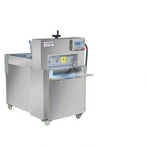 Trancheuse à viande électrique entièrement automatique, trancheuse industrielle pour viande congelée, trancheuse automatique à six rouleaux pour bœuf et mouton - Product Image 5