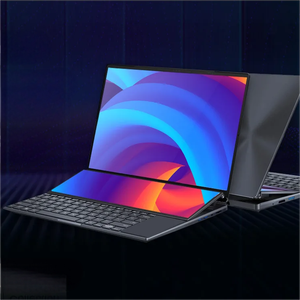 Màn Hình Kép Máy Tính Xách Tay 16 Inch 2K LCD + 14 Inch Màn Hình Cảm Ứng Core I9 10885H 64GB RAM Zenbook Duo Máy Tính Xách Tay Chơi Game Máy Tính Xách Tay - Product Image 1