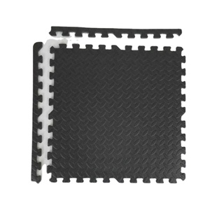 Tapetes de Espuma EVA Encastrables de 60x60cm, Baldosas de Piso Ecológicas e Impermeables para Artes Marciales, Yoga, Entrenamiento Deportivo y Tapete para Bebés - Product Image 1