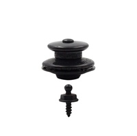 OWOZ-Partie supérieure Quincaillerie marine Fixation à pression en laiton Pièces antirouille pour bateau Couverture Dodger Noir Chrome LOXXXXX