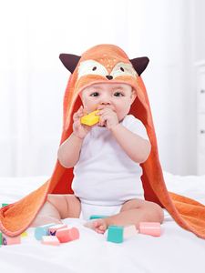 Poncho de Baño de Koala de Dibujos Animados, Toalla con Capucha para Bebés de Algodón Puro con Revestimiento Térmico, Técnica de Tejido para Uso en el Baño - Product Image 3