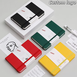 Libreta Personalizada con Logotipo, A5, con Correa, Cuaderno de Puntos, Imprimible, Imitación Piel, de Alta Calidad, Grueso, Plano, para Compartir - Product Image 1