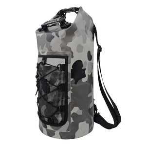 Sac étanche en PVC à mailles, 20-36L, pour plongée, rafting, multifonction, avec fermeture éclair, sac de natation étanche, ceinture à coussin d'air - Product Image 6