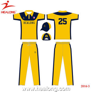 Último diseño Cricket Chándal Sublimación Cricket Jersey Patrón Hombre Equipo Cricket Uniforme - Product Image 6