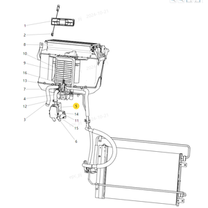 Assemblage <span class=keywords><strong>de</strong></span> vanne d'<span class=keywords><strong>eau</strong></span> <span class=keywords><strong>de</strong></span> haute qualité AZ1664840060 adapté aux pièces <span class=keywords><strong>de</strong></span> rechange <span class=keywords><strong>de</strong></span> système <span class=keywords><strong>de</strong></span> climatisation <span class=keywords><strong>de</strong></span> cabine <span class=keywords><strong>de</strong></span> camion Sinotruk HOWO T7H - Product Image 6