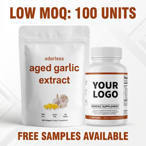 Extracto de Aceite de Ajo Añejado al por Mayor, Cápsulas Blandas de 1000mg para la Salud General y la Inmunidad - Product Image 4