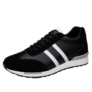 Luxury Men <b>Height</b> Increasing Shoes Elevator Sneakers <b>Insole</b> 6cm White Black Shoes Taller Men Leisure Fashion Shoes Lift Sports - Product Image 3