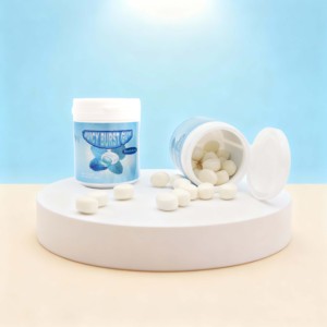 Chewing-gum personnalisé OEM/ODM sans sucre, à la menthe et au xylitol, en bouteilles et en boîtes - Product Image 5