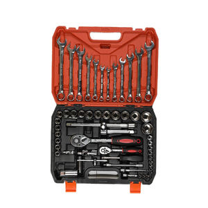 61 pcs Thiết lập của ổ cắm wrenches đa chức năng rachet cờ lê công cụ thiết lập đặc biệt xe bánh xe cờ lê cờ lê tổ chức - Product Image 1