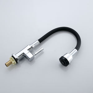 Artículos sanitarios Grifo de agua de cocina Grifo negro de nuevo diseño con cuerpo de zinc Estilo clásico Tipo de pulverización lateral Mango de aleación de zinc - Product Image 6