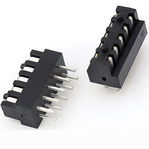 Conector hembra de doble fila de 10 pines y 2 mm (2x5p) con espaciado, inserción recta y columna de posicionamiento, de salida de fábrica. - Product Image 1