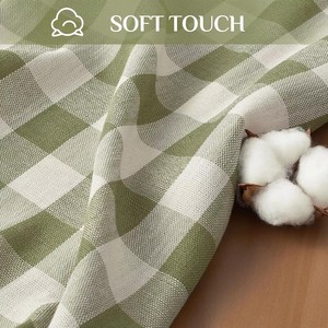 <span class=keywords><strong>Nappe</strong></span> de table Hapton classique <span class=keywords><strong>rouge</strong></span> <span class=keywords><strong>et</strong></span> blanche en coton <span class=keywords><strong>et</strong></span> lin tissé, sans plis, à <span class=keywords><strong>carreaux</strong></span> vintage, avec pompons - Product Image 6