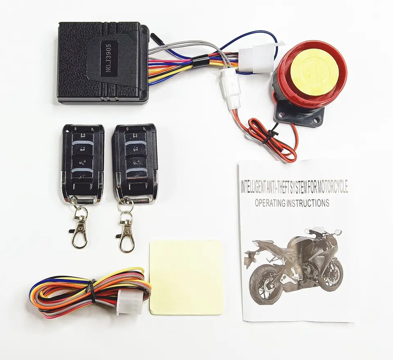 12V One Way Universal Motorcycle Security